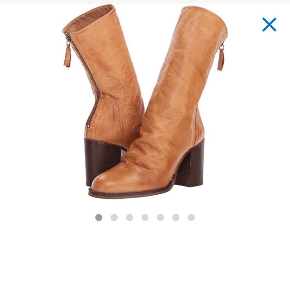 Free people elle block heel boot